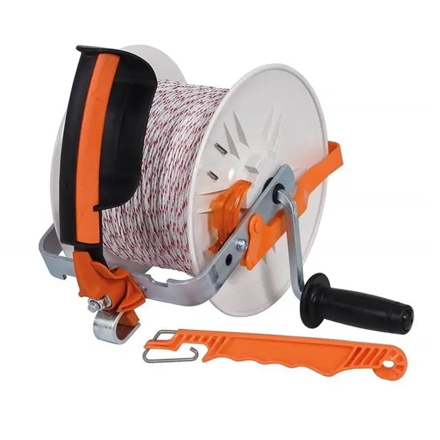 Draadhaspel Gallagher (met Versnelling / Incl. Draad) - 500 Meter Nieuwe Collectie