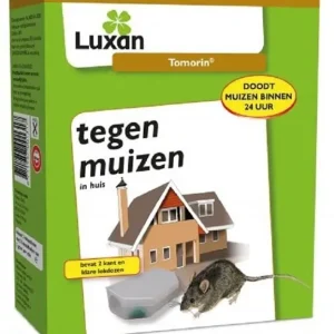 Bestseller Luxan Tomorin Pasta in Lokdoos Tegen Muizen - 2 stuks