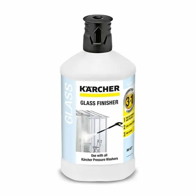 Kärcher Plug en Clean Glas Finisher, 1L Koopje