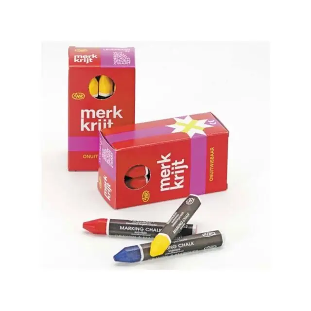 ZHK Merkkrijt Onuitwisbaar 12 Stuks - Geel Modern