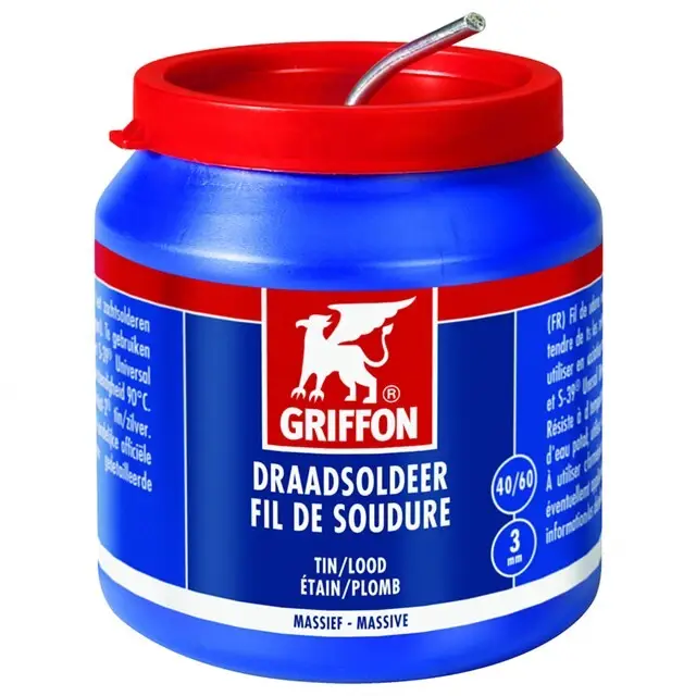 Griffon Draadsoldeer Tin/Lood 40/60 532 Gram 3 MM Koopje