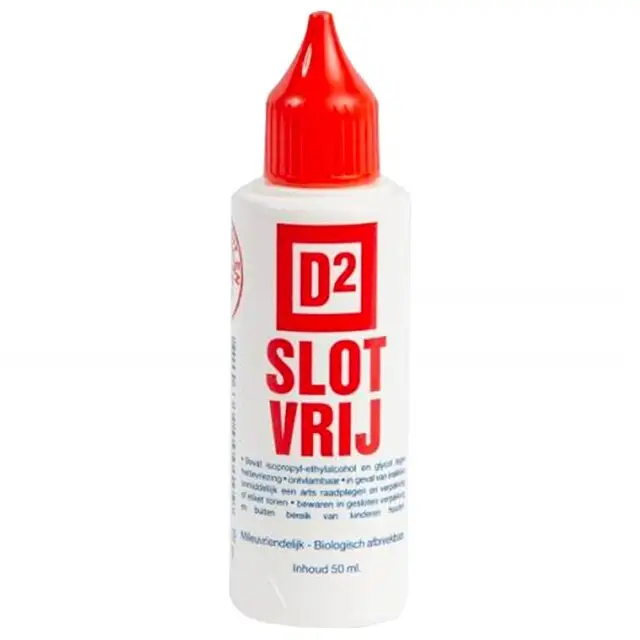 D2 Slotvrij (Ontdooit & Smeert) - 80 ml Gecertificeerd
