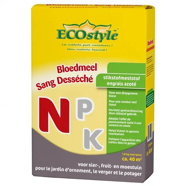 ECOstyle Bloedmeel - 1,6 Kg Actieprijs