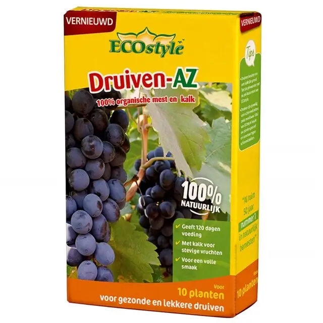 Ambachtelijk ECOstyle Druiven AZ - 800 Gram