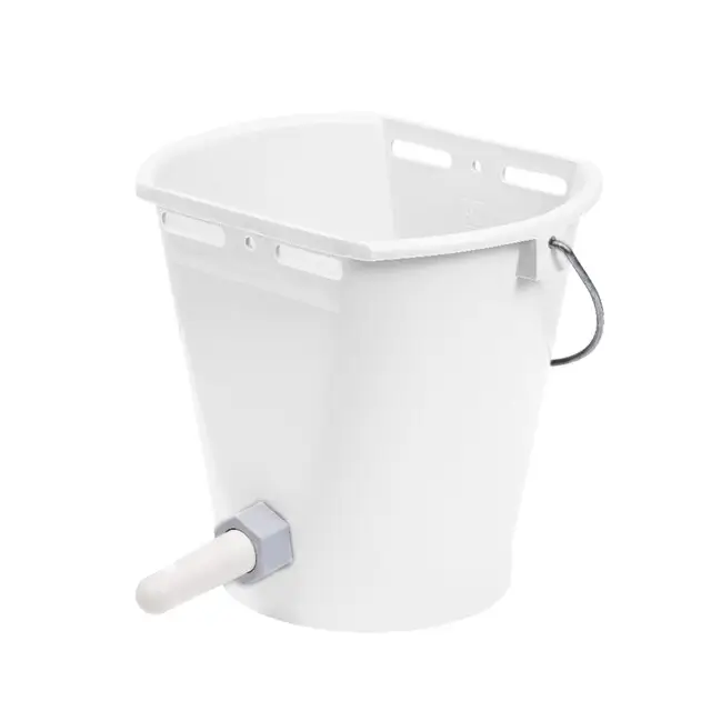 Express Levering CalfOTel Milkfeeder 1 Speenemmer Wit - 1 Speen - 9 Liter