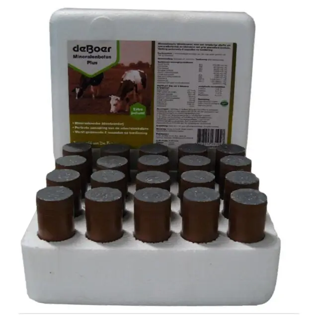 Aanbieding De Boer All Minerall Bolus - Plus