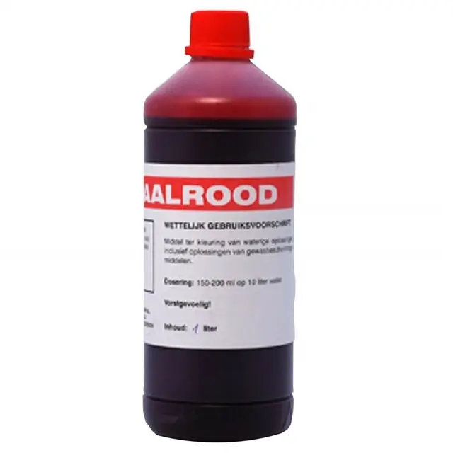 Actieprijs Kleurstof Signaalrood - 1 Liter