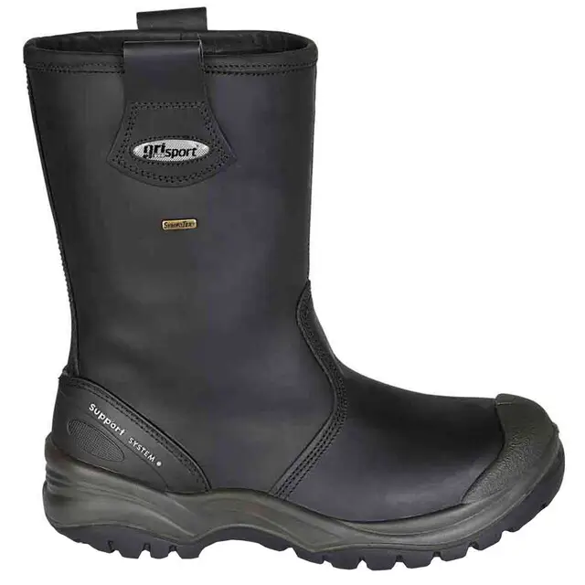 Grisport Werklaars S3 72401C Zwart Wol Gevoerd Maat 46 Hoge Kwaliteit