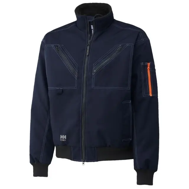 Helly Hansen Bergholm Piloten Jas Marine Blauw - Maat XL Koop Vandaag