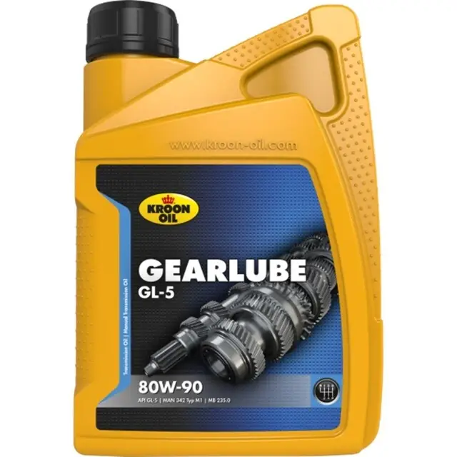 Kroon-Oil Gearlube GL-5 80W-90 5 Liter Nieuw