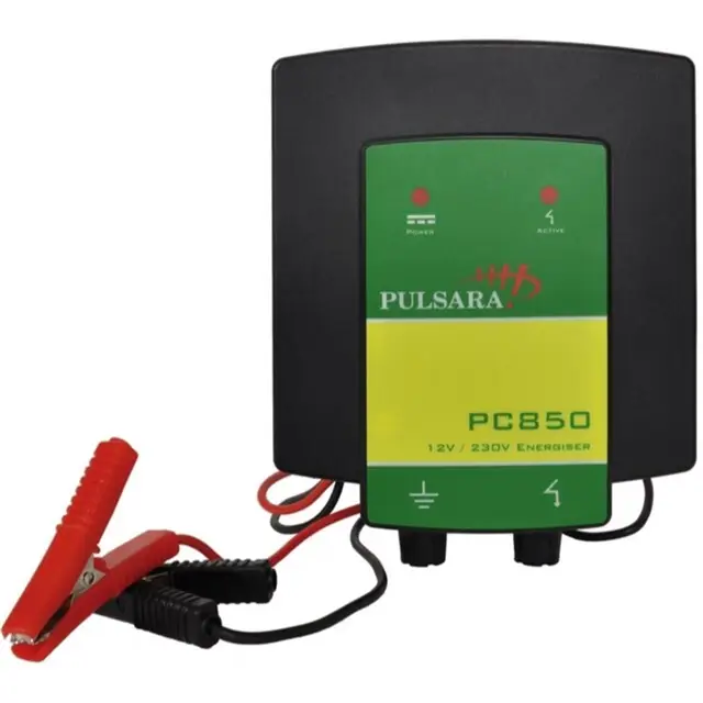 Wereldwijde Verzending Schrikdraadapparaat (12V/230V) PC850 - Pulsara