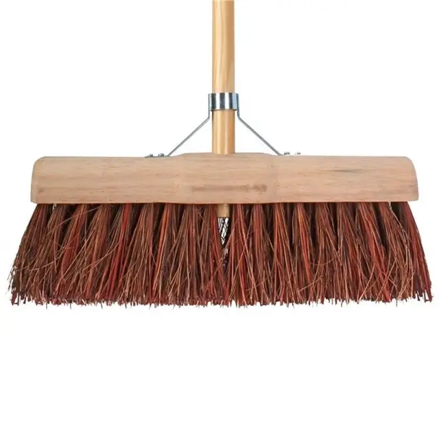 Wereldwijde Verzending Talen Tools Bezem Natuurvezel 160cm met Steel