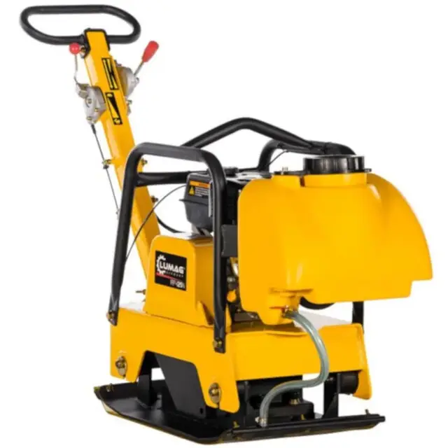 Lumag Trilplaat Benzine 6,5 Pk (Incl. Rubbermat En Wielenset En Watertank) Gereduceerde Prijs