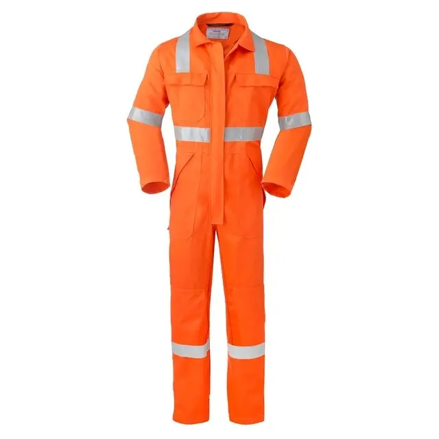 Snelle Levering HAVEP 5safety Overall 2033 Oranje Maat 52