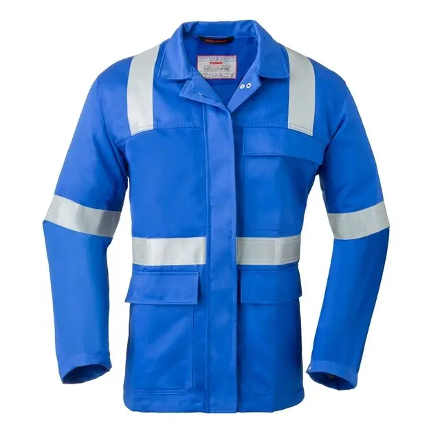 Hoge Kwaliteit HAVEP 5safety Korte Jas/Vest 3256 Korenblauw Maat 54