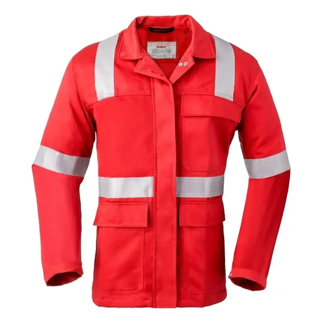 HAVEP 5safety Korte Jas/Vest 3256 Rood Maat 52 Laatste Kans
