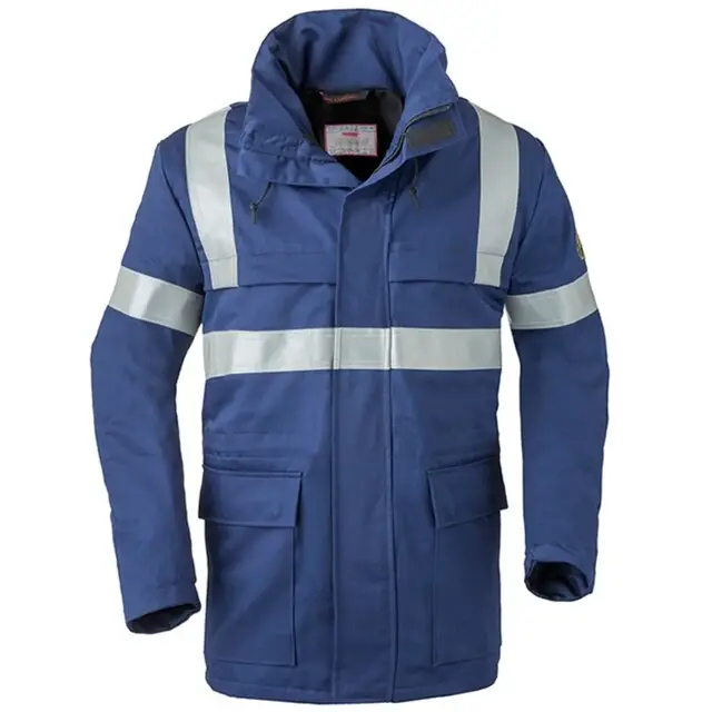 Aanbieding HAVEP 5safety Parka Jas 40070 Marineblauw Maat 3XL