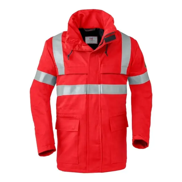 Aanbieding HAVEP 5safety Parka Jas 40070 Rood Maat XL