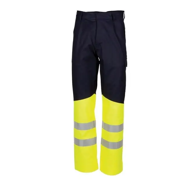Bulkbestelling HaVeP Werkbroek Multi Protector 80012 Marine/Fluor Geel Maat 64