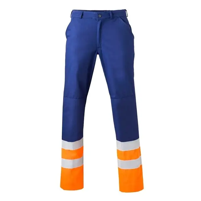 HaVeP Werkbroek High Visibility 8397 Marine/Fluor oranje Maat 44 Gratis Retour