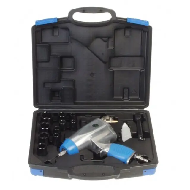 Airpress Slagmoersleutelset 1/2" In Koffer Nieuw Model