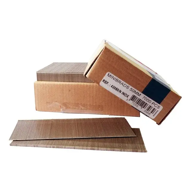 In De Mode Airpress Minibrads RVS 50 MM