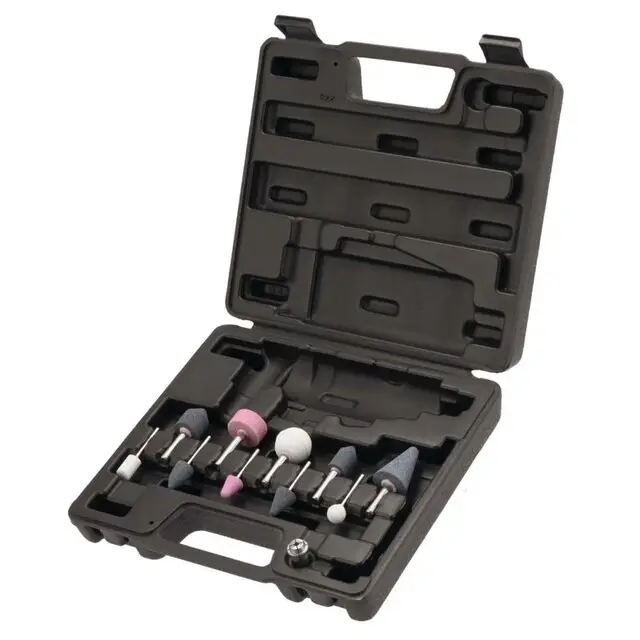 Authentiek Airpress Slijpstiften In Koffer