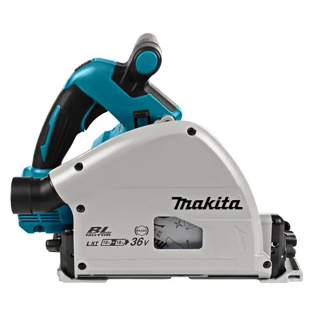 Authentiek Makita 2x18 V Invalcirkelzaag 165 mm Met Geleiderail DSP600ZJ2