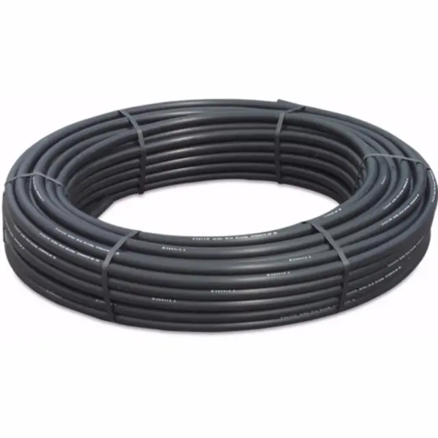 Groothandel Drukbuis PE40 25 mm x 2,7 mm glad SDR9 6bar zwart 50m KIWA