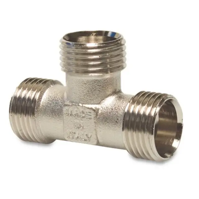 Multi-Fit T-stuk 90° messing 1/2 inch Express Levering