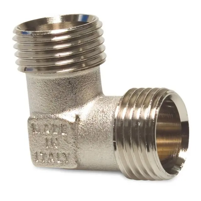 Gratis Verzending Multi-Fit Knie 90° messing 1/2 inch