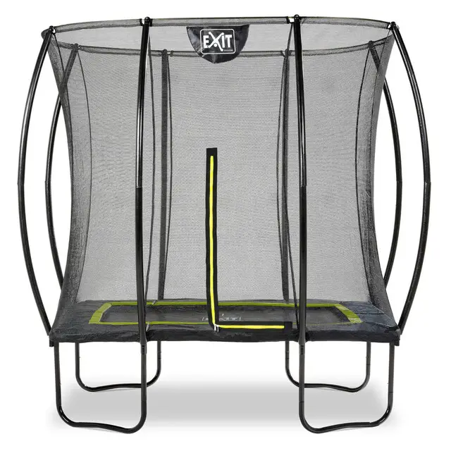 Speciale Aanbieding EXIT Trampoline Silhouette Zwart - 153 x 214 cm