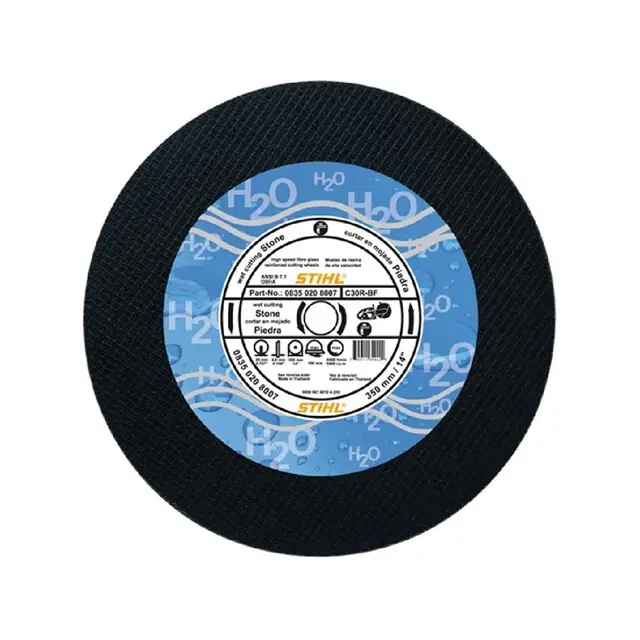 Flitsaanbieding Stihl K BA Kunsthars doorslijpschijf Steen Nat slijpen 350 mm