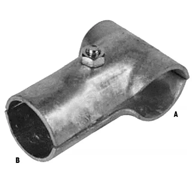 T-Klem 2-delig - 1 Duims x 3/4 Duims Betrouwbaar