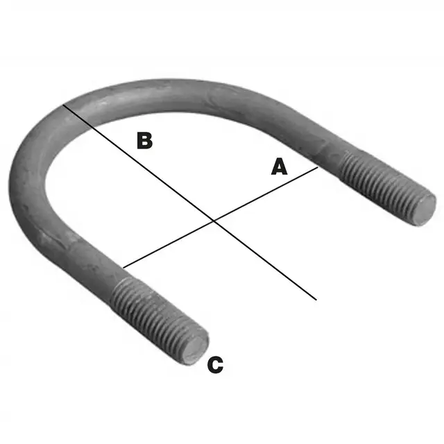 Alleen Vandaag Draadbeugel M10 - 2 1/2 Duims x 110 MM