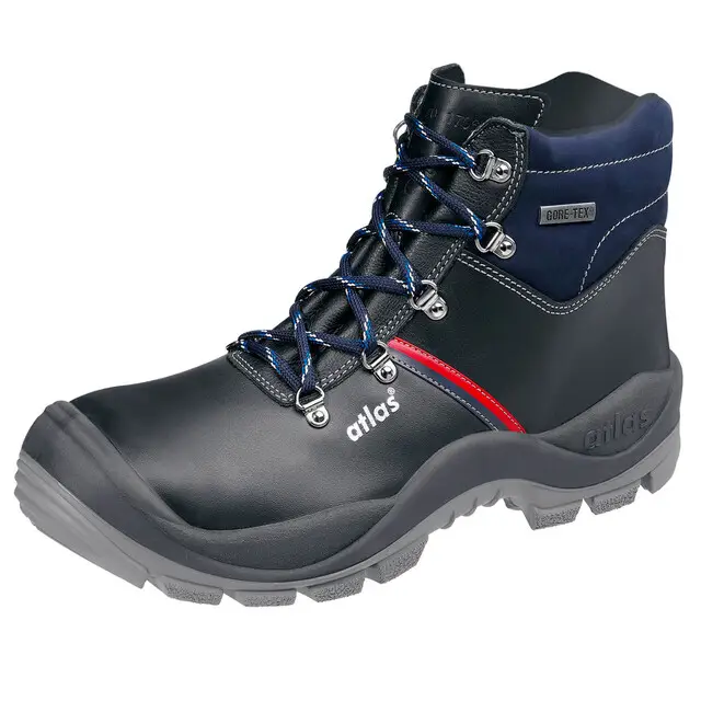 Flitsaanbieding Atlas Werkschoenen Anatomic Bau 500 S3 Zwart Maat 40