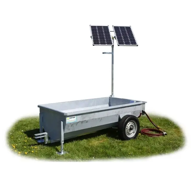 Favoriet Poortman Solar Mobiele Weidedrinkbak (1000 Liter / Max. 90 Koeien) - Met Bronpomp