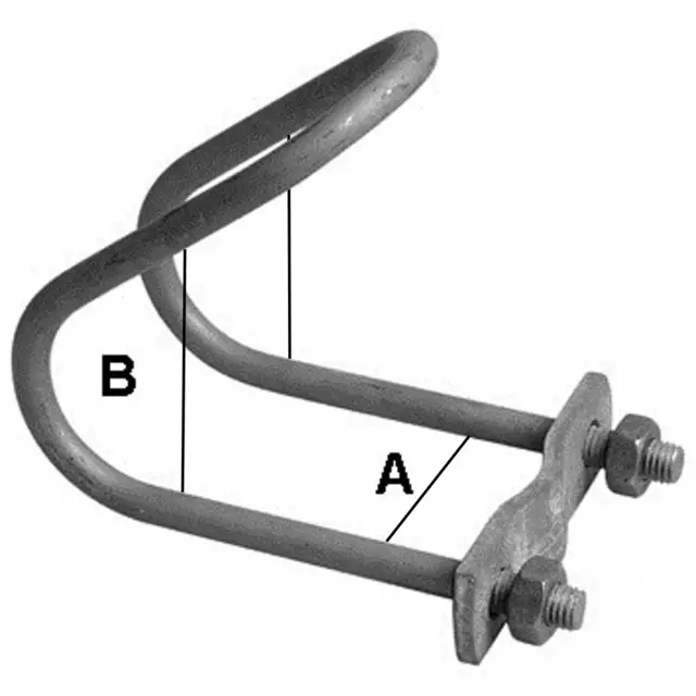 Hoge Kwaliteit Draadklem TG 245 - 1 1/2 Duims x 2 Duims