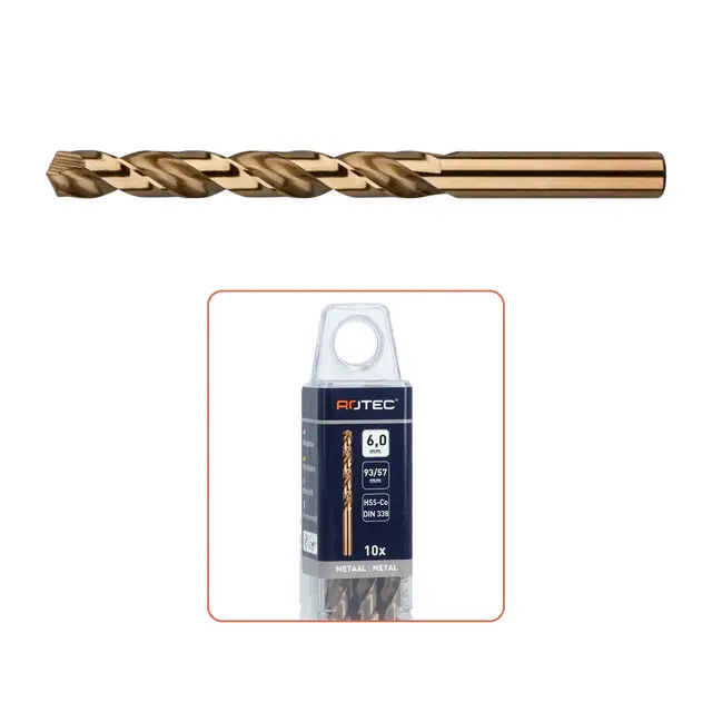 Bestseller Rotec HSS-E Spiraalboor Type '111' DIN 338 N - Ø7,0 - 10 stuks