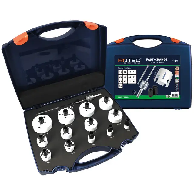Rotec Gatzagenset Type '528 FC Allround - 16-delig - Ø19-76 mm Hete Deal