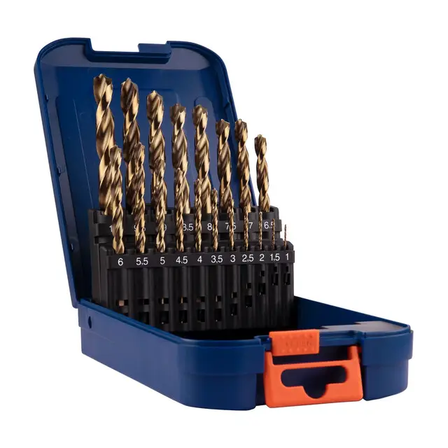Rotec HSS-E Spiraalborenset Type '116 N - Ø1-10 mm - 19-delig Direct Beschikbaar