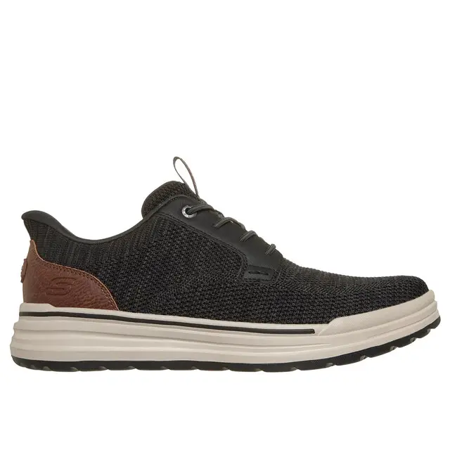 Bestel Nu Skechers Slip-Ins Black Knitted Mesh Maat 39.5