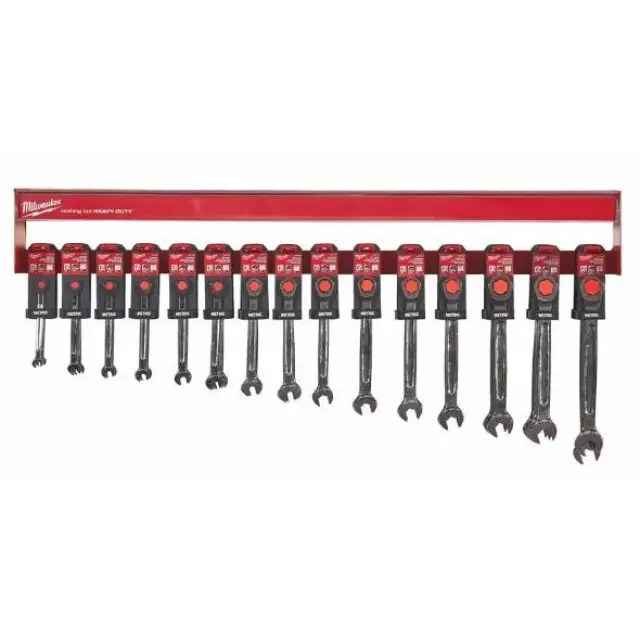 Milwaukee 1m Rij - MAX BITE Ringratelsleutels Laatste Versie