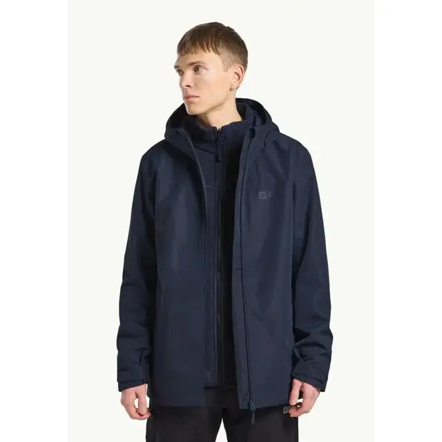 Beperkte Voorraad Jack Wolfskin Taubenberg 3in1 Jkt M 3XL