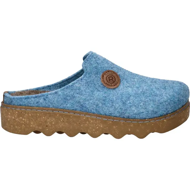 Fabrieksprijs Rohde Pantoffel 51 Softfilz Blauw - Maat 39