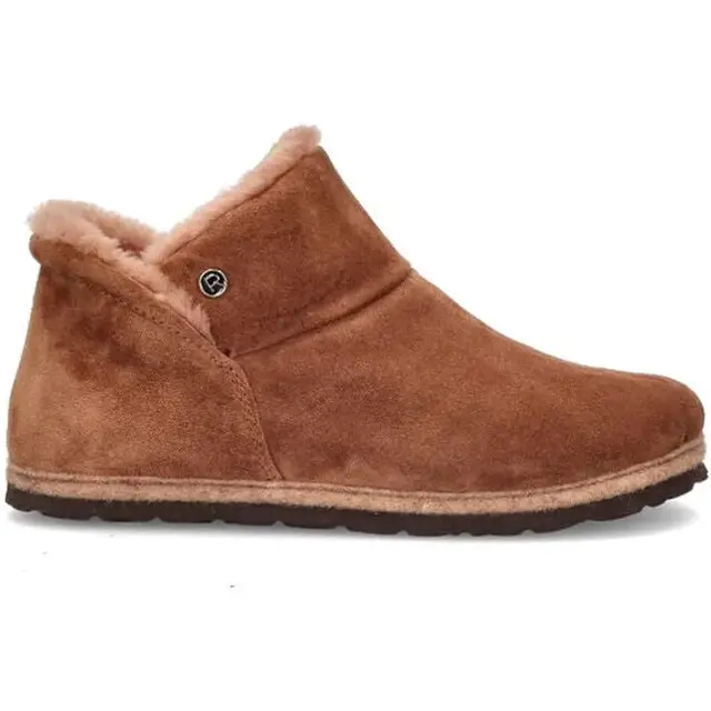 Professioneel Rohde Pantoffel 76 Veloursleder D Cuoio - Maat 37