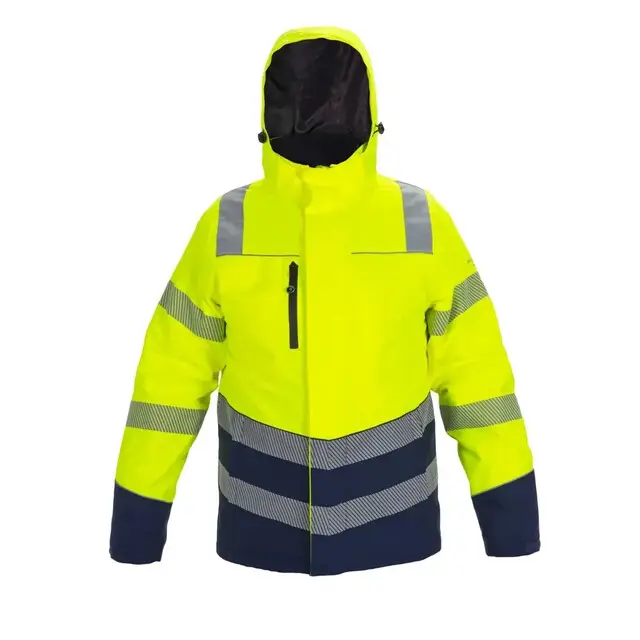 Uitverkoop Hydrowear Winterparka Brussel Fluor Geel - 3XL