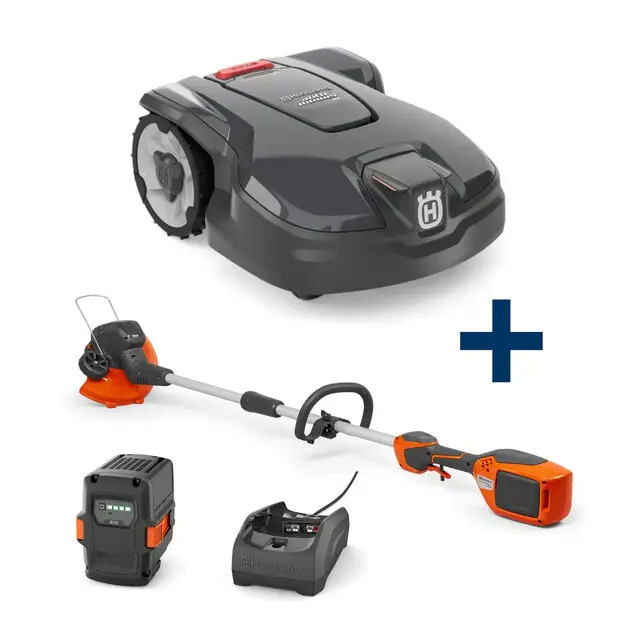 Husqvarna Automower 315 Mark II + Accutrimmer Incl. Accu en Lader Garantie Inbegrepen