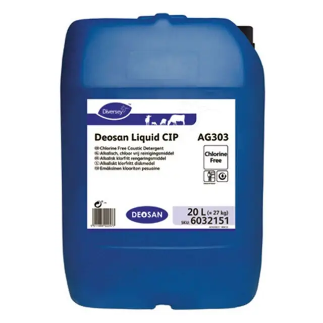 Premium Diversey Deosan Liquid CIP Reinigingsmiddel - AG303 - Alkalisch - Chloorvrij - 20 L | 27 kg