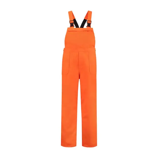 De Boer Tuinbroek Polyester/Katoen TB6535 Oranje - Maat 52 Nu Kopen